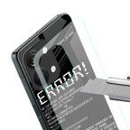 error back phone cover | glass case for oneplus nord 3