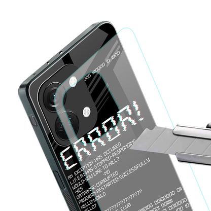 error back phone cover | glass case for oneplus nord 3