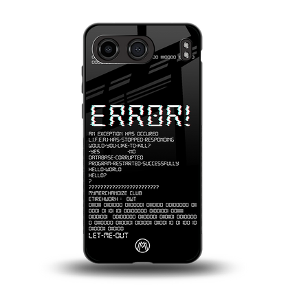 error back phone cover | glass case for oneplus nord 4