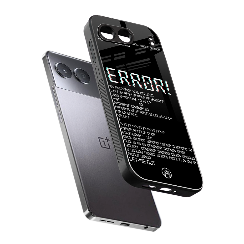 error back phone cover | glass case for oneplus nord 4