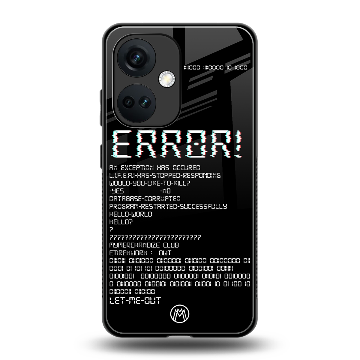 error back phone cover | glass case for oneplus nord ce 3