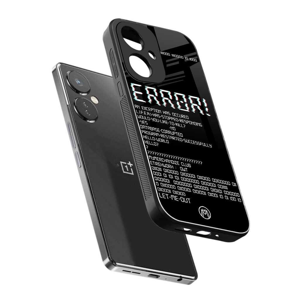 error back phone cover | glass case for oneplus nord ce 3