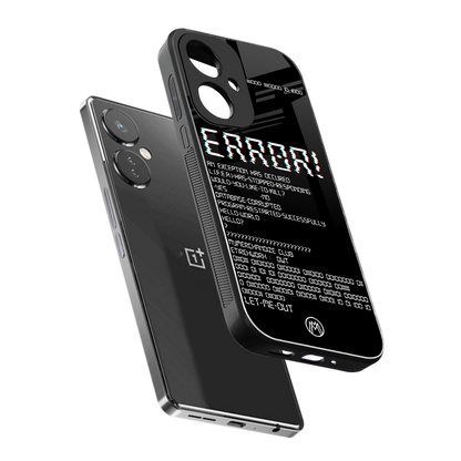 error back phone cover | glass case for oneplus nord ce 3
