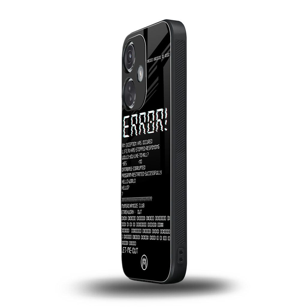 error back phone cover | glass case for oneplus nord ce 3
