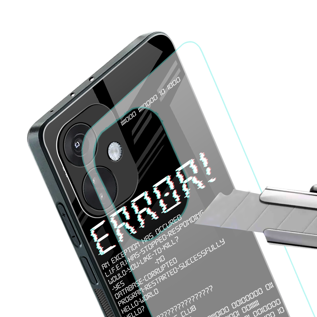 error back phone cover | glass case for oneplus nord ce 3
