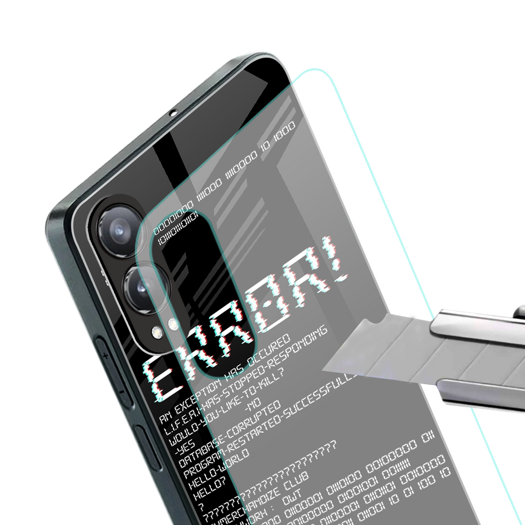 error back phone cover | glass case for oneplus nord ce 4 lite