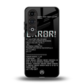 error back phone cover | glass case for oneplus nord ce 4