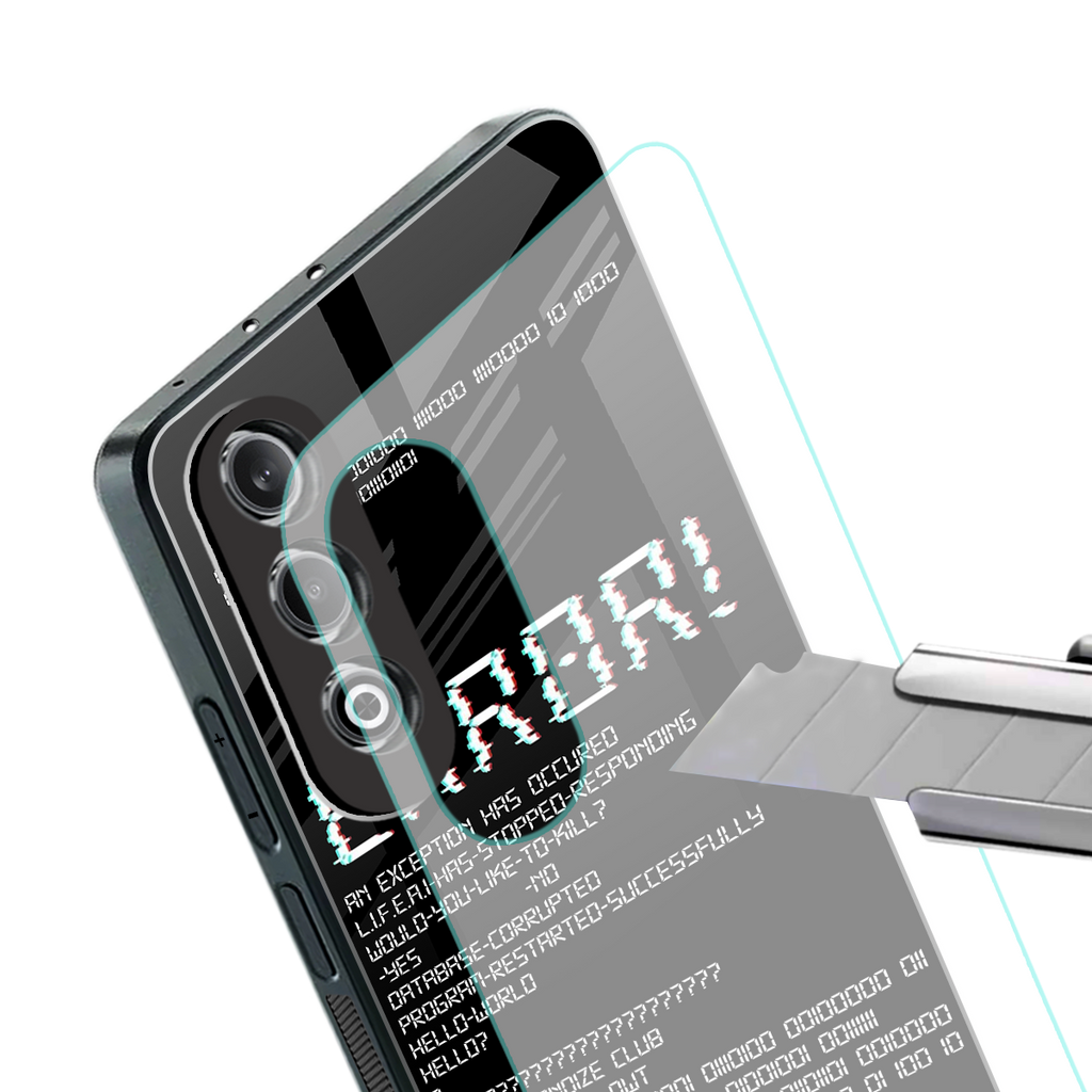 error back phone cover | glass case for oneplus nord ce 4