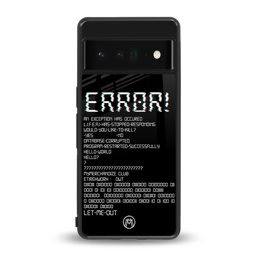 error back phone cover | glass case for google pixel 6 pro