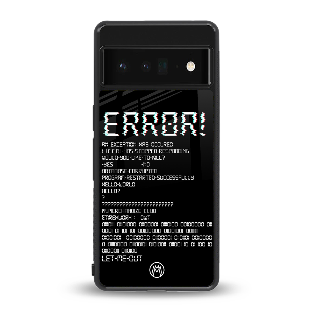 error back phone cover | glass case for google pixel 6 pro