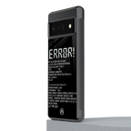 error back phone cover | glass case for google pixel 6 pro