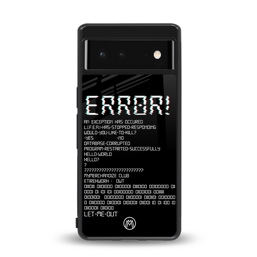 error back phone cover | glass case for google pixel 6