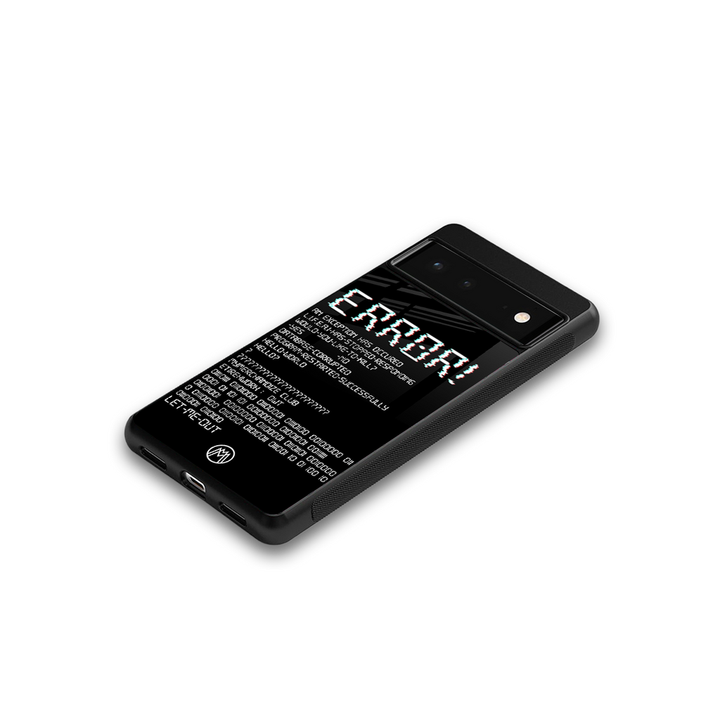 error back phone cover | glass case for google pixel 6