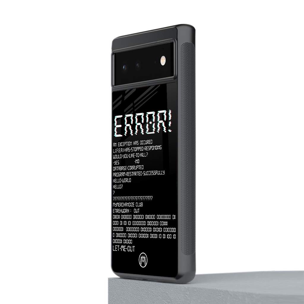 error back phone cover | glass case for Google Pixel 6A