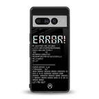 error back phone cover | glass case for google pixel 7 pro