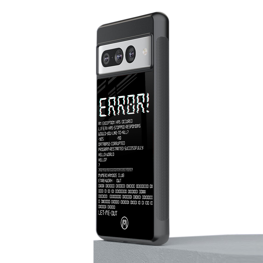 error back phone cover | glass case for google pixel 7 pro