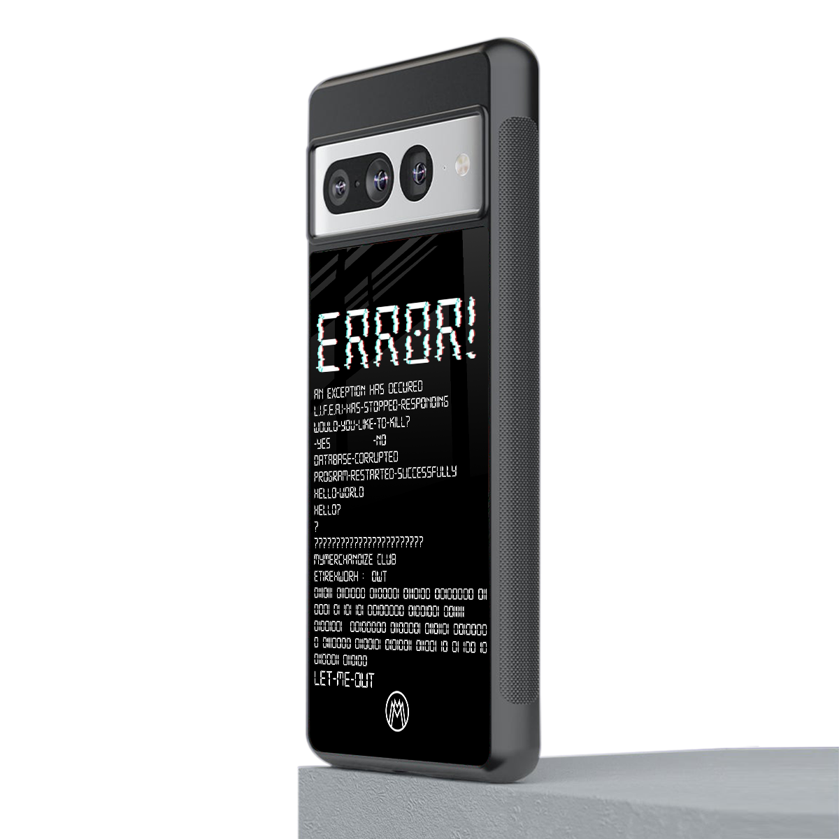 error back phone cover | glass case for google pixel 7 pro