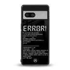 error back phone cover | glass case for Google Pixel 7