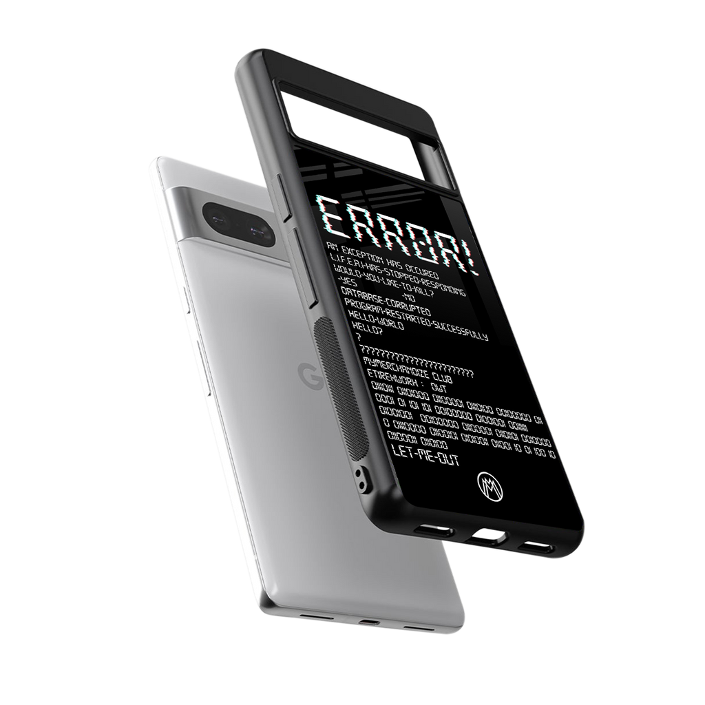 error back phone cover | glass case for Google Pixel 7