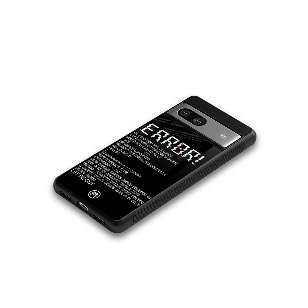 error back phone cover | glass case for Google Pixel 7A