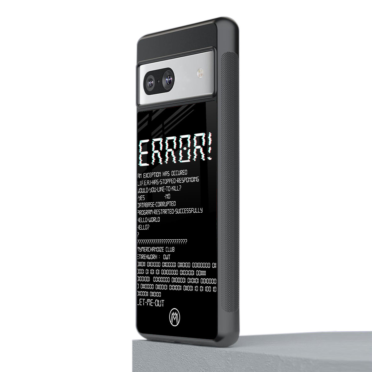 error back phone cover | glass case for Google Pixel 7A