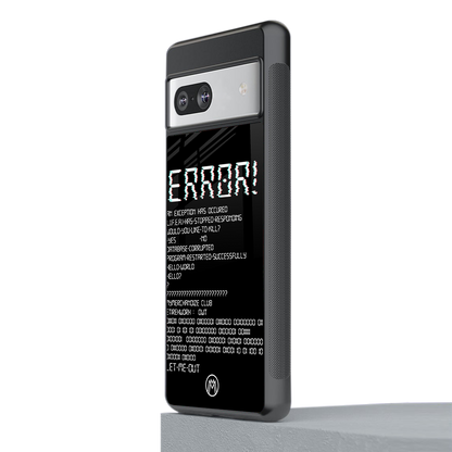 error back phone cover | glass case for Google Pixel 7A