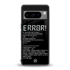 error back phone cover | glass case for google pixel 8 pro