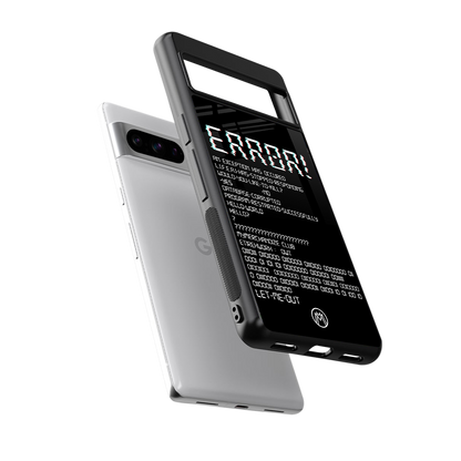 error back phone cover | glass case for google pixel 8 pro