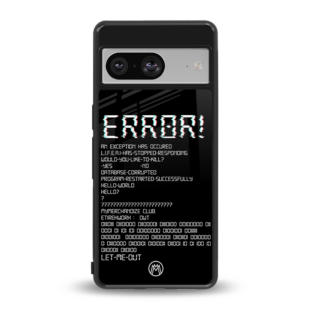 error back phone cover | glass case for Google Pixel 8