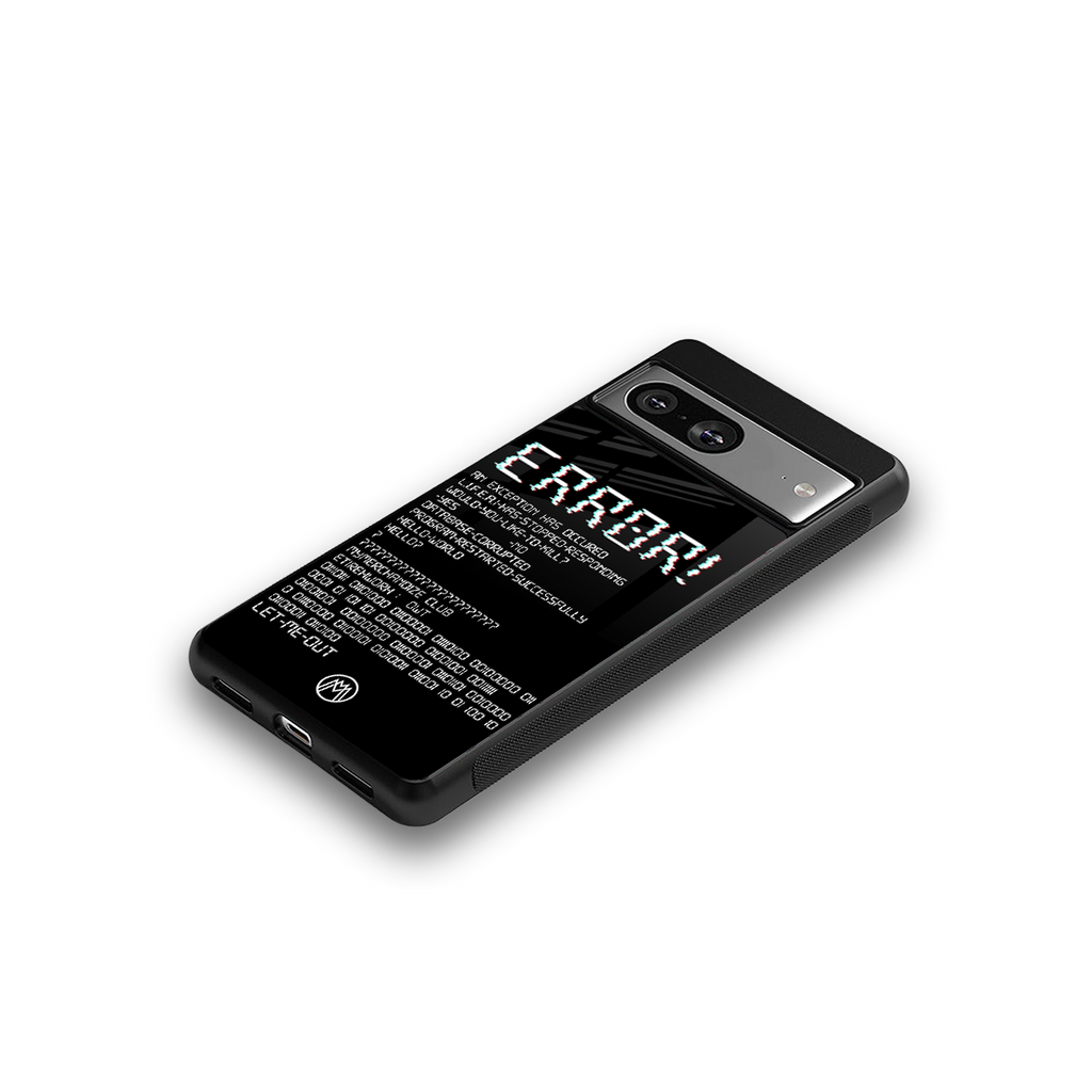 error back phone cover | glass case for Google Pixel 8