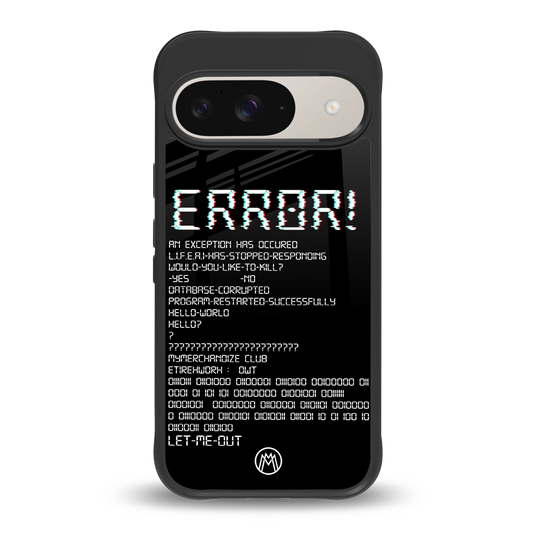 error back phone cover | glass case for google pixel 9