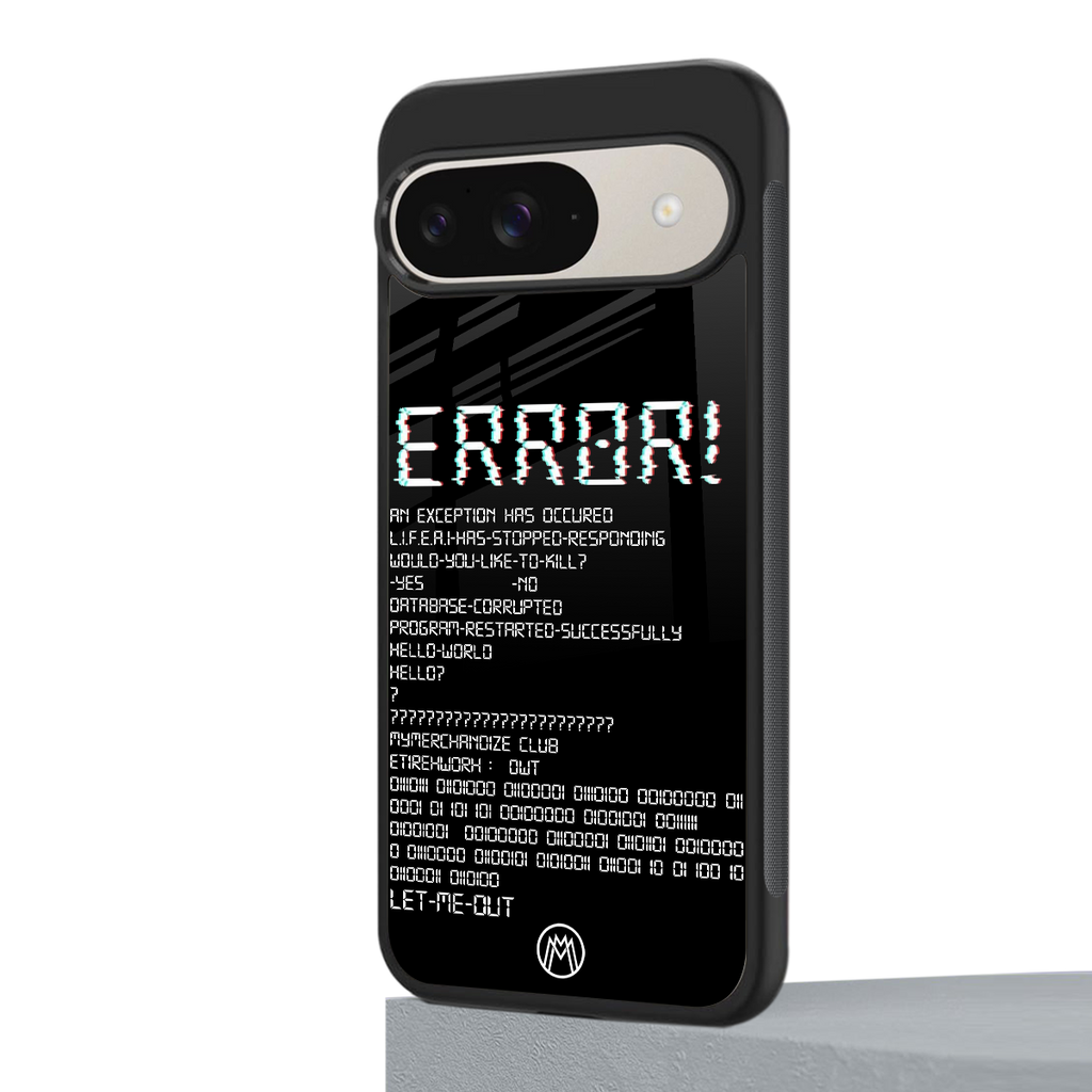 error back phone cover | glass case for google pixel 9