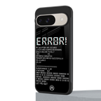 error back phone cover | glass case for google pixel 9