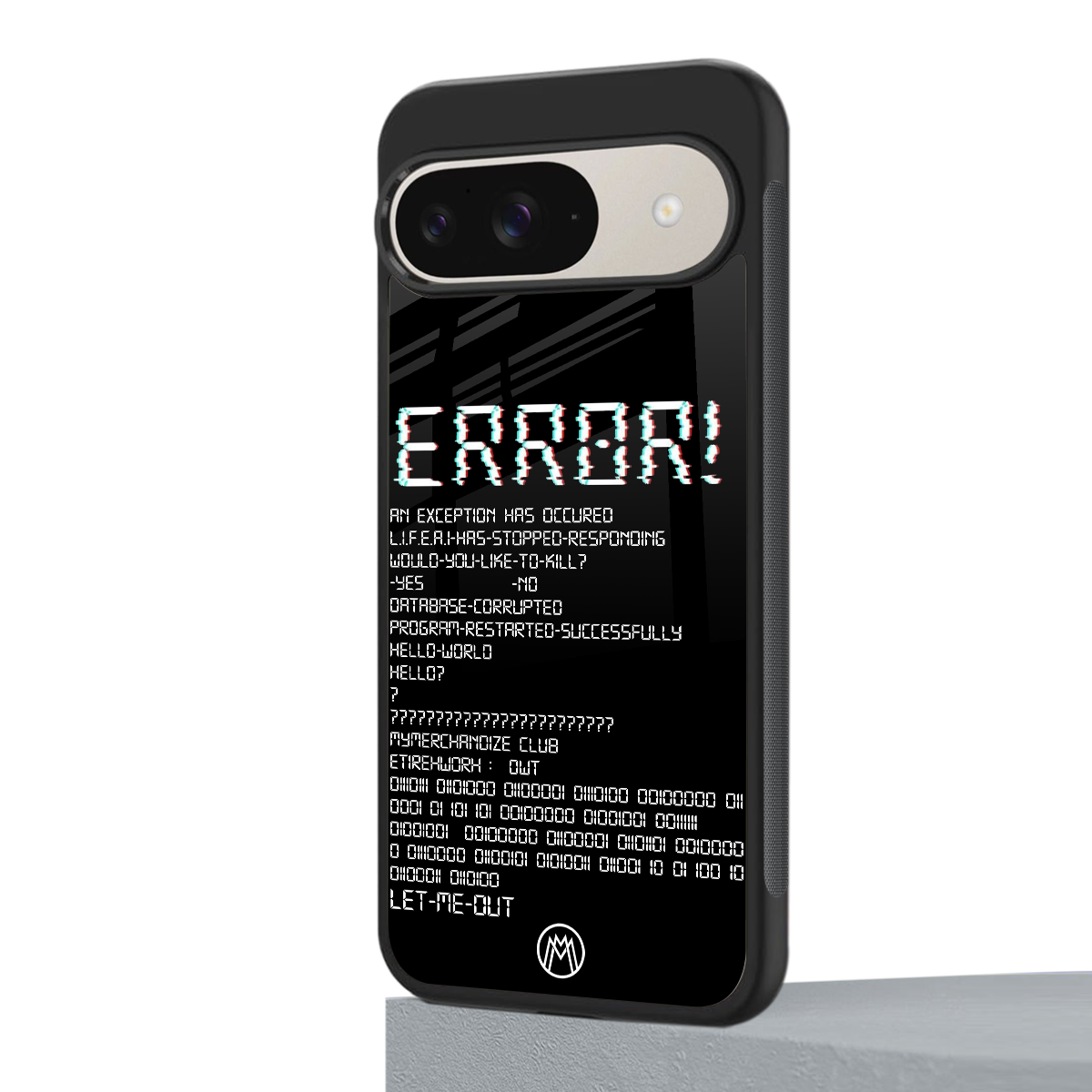 error back phone cover | glass case for google pixel 9