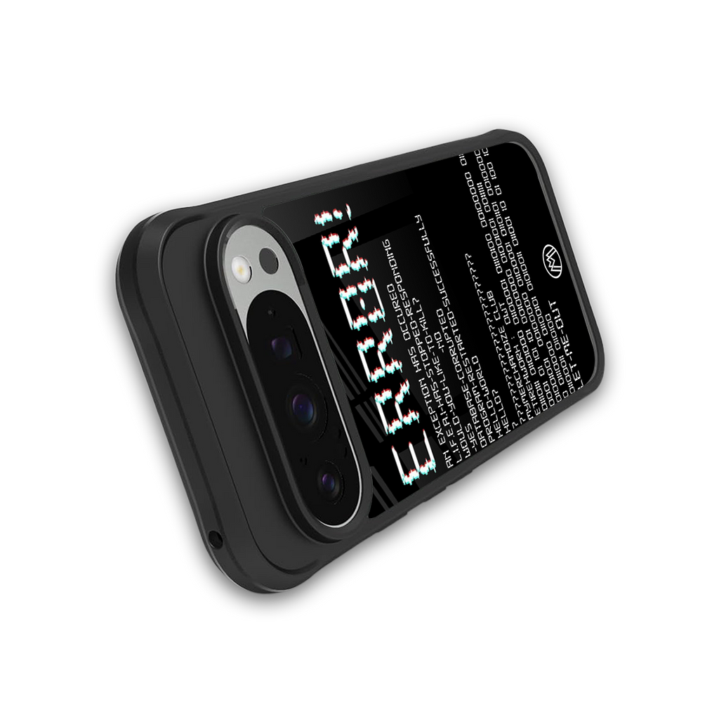 error back phone cover | glass case for google pixel 9 pro