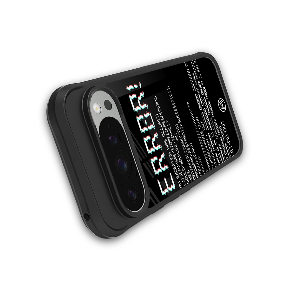 error back phone cover | glass case for google pixel 9 pro