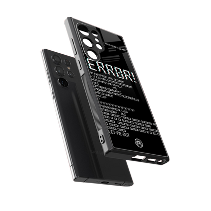 error back phone cover | glass case for samsung galaxy s24 ultra