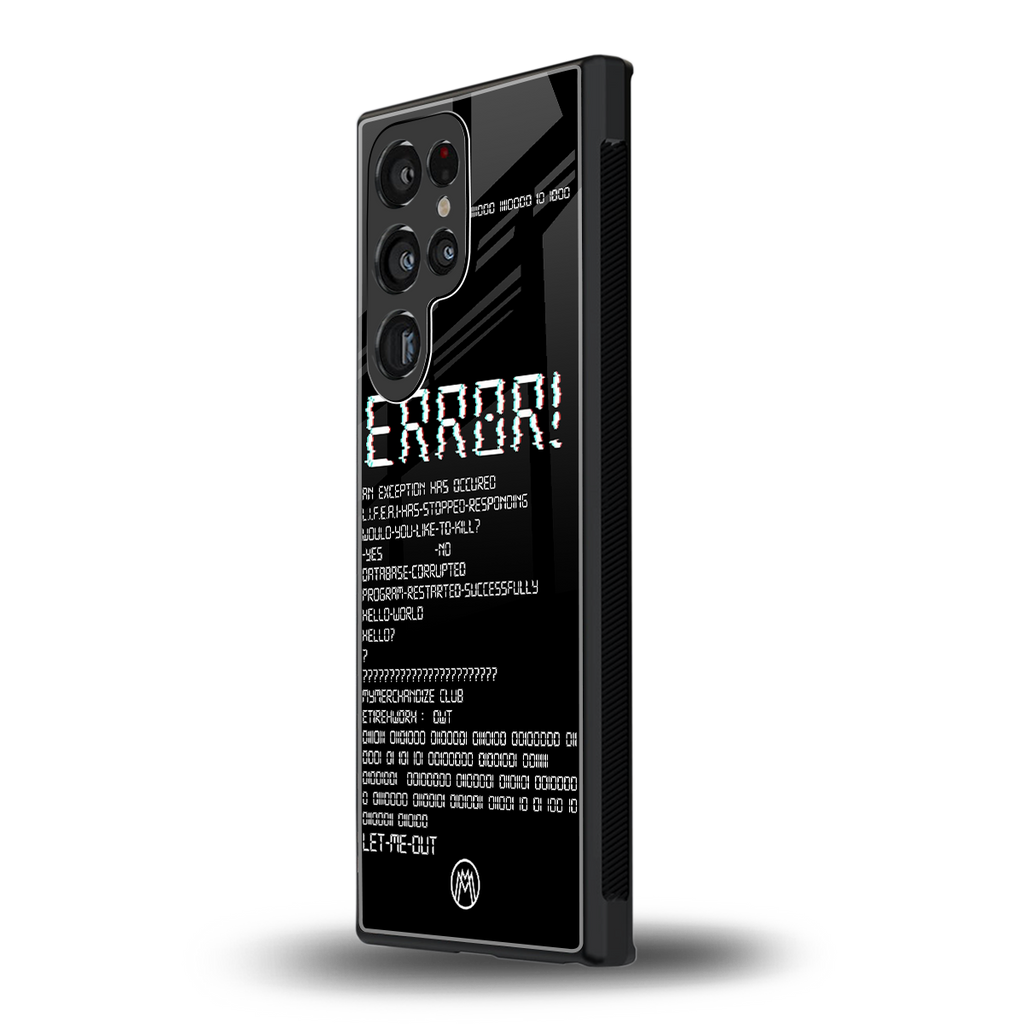 error back phone cover | glass case for samsung galaxy s23 ultra
