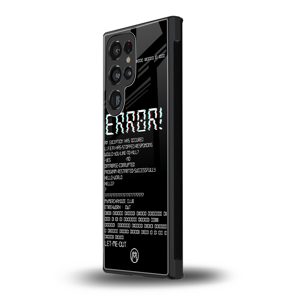 error back phone cover | glass case for samsung galaxy s23 ultra