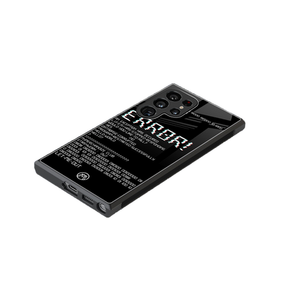 error back phone cover | glass case for samsung galaxy s24 ultra