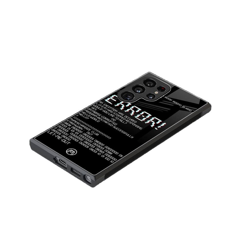 error back phone cover | glass case for samsung galaxy s23 ultra