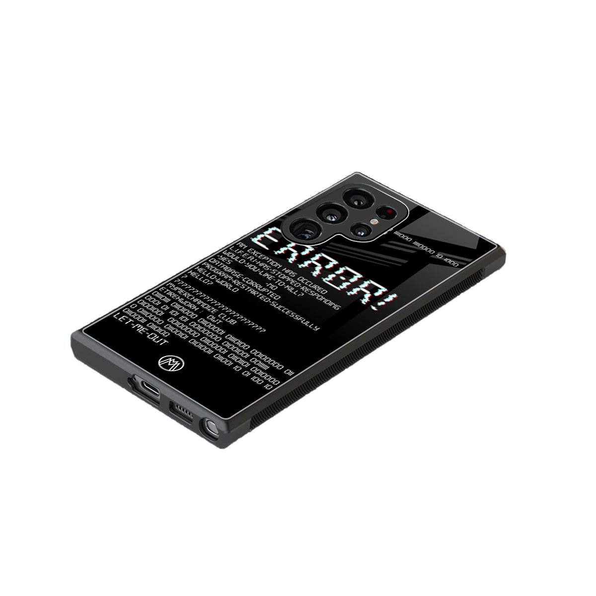 error back phone cover | glass case for samsung galaxy s23 ultra