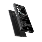error back phone cover | glass case for samsung galaxy s25 ultra