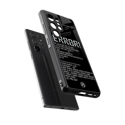 error back phone cover | glass case for samsung galaxy s25 ultra