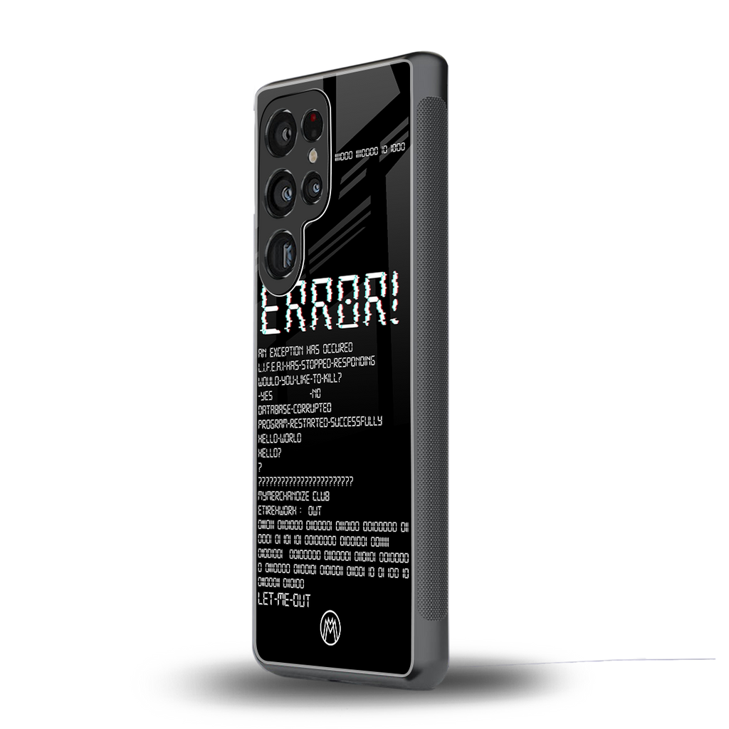 error back phone cover | glass case for samsung galaxy s25 ultra