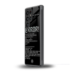 error back phone cover | glass case for samsung galaxy s25 ultra