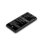 error back phone cover | glass case for samsung galaxy s25 ultra