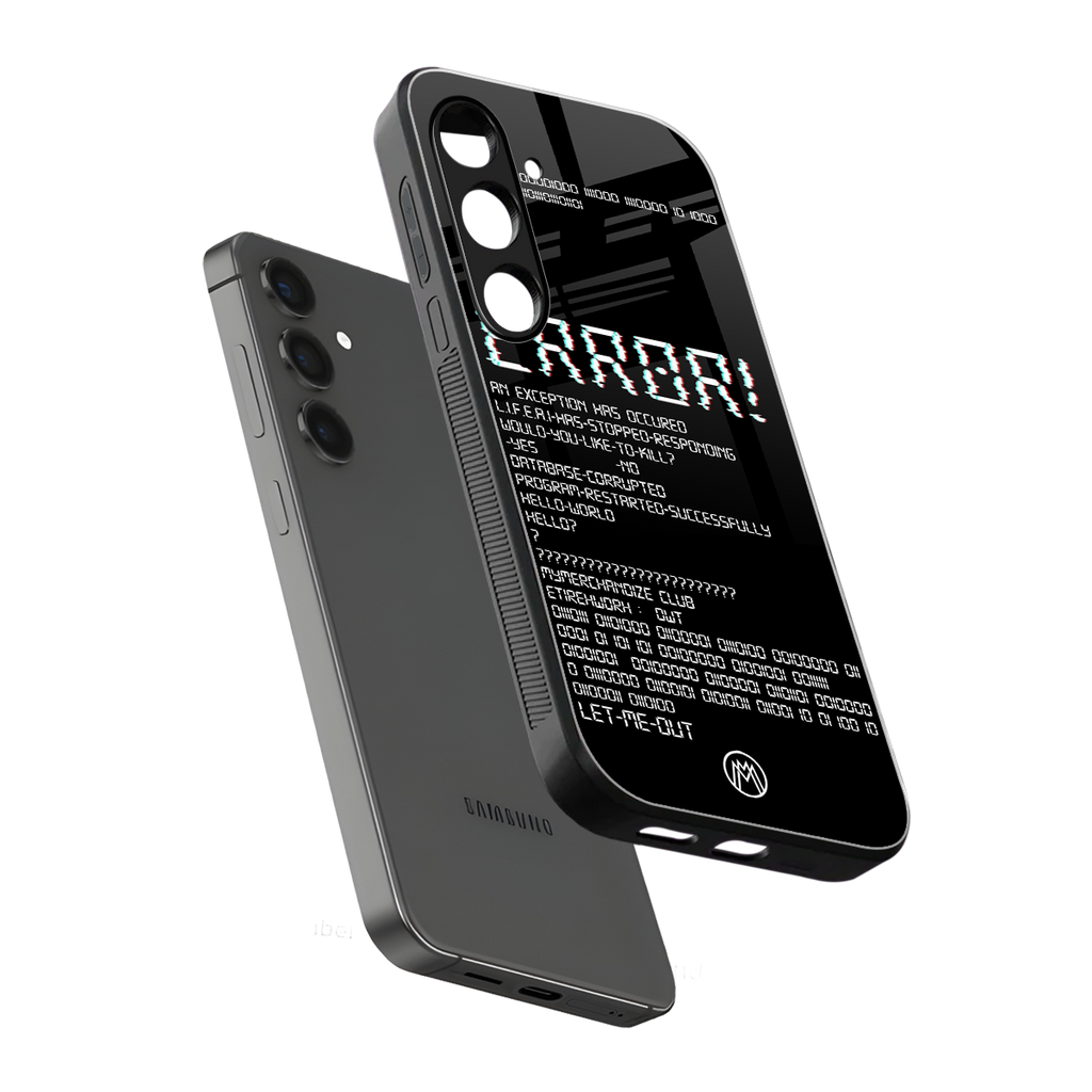 error back phone cover | glass case for samsung galaxy s23 plus