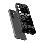 error back phone cover | glass case for samsung galaxy s23 plus