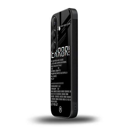 error back phone cover | glass case for samsung galaxy s23 fe